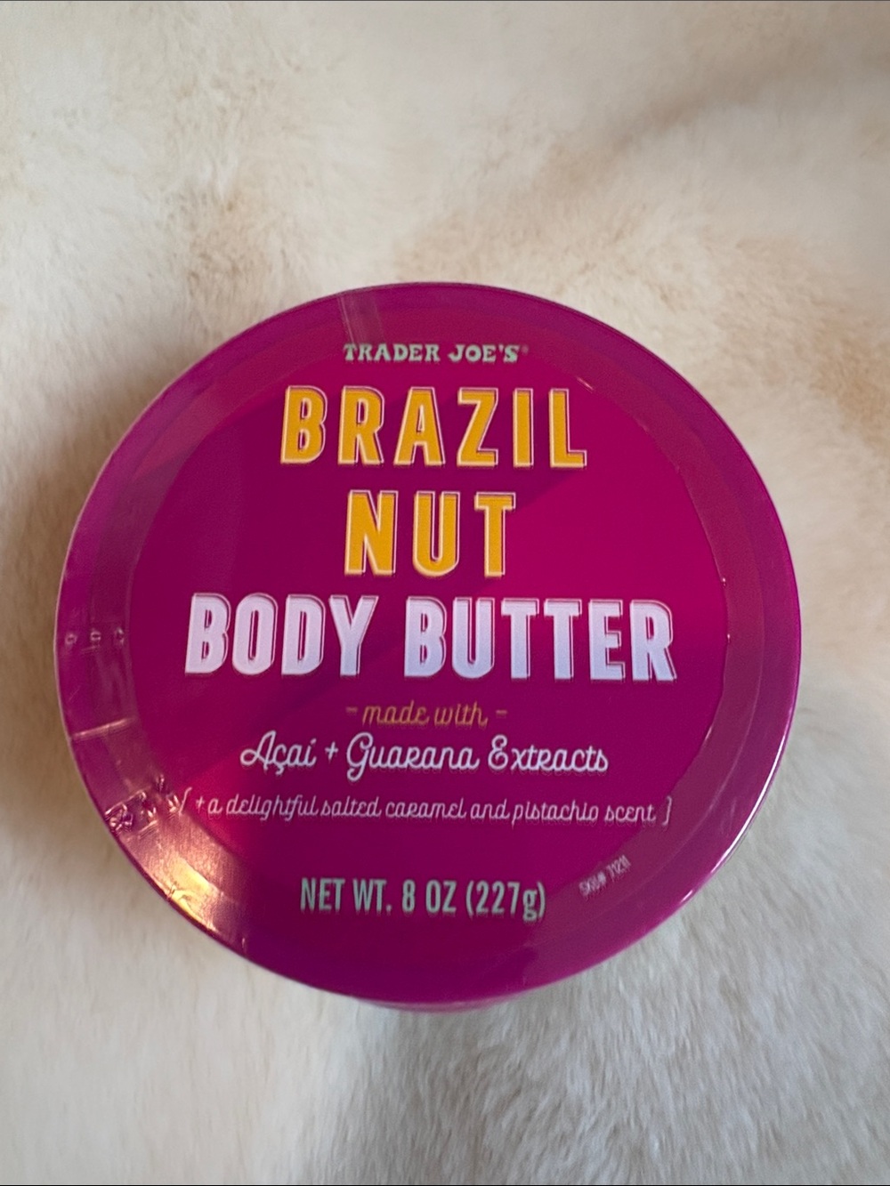 Trader Joe's Brazil Nut Body Butter - Magenta
